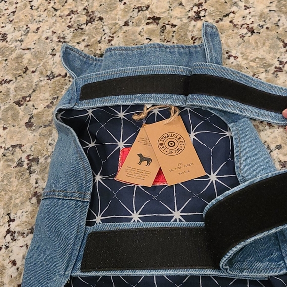 Levi's x Med Trucker Denim Jean Jacket NEW - Picture 6 of 8